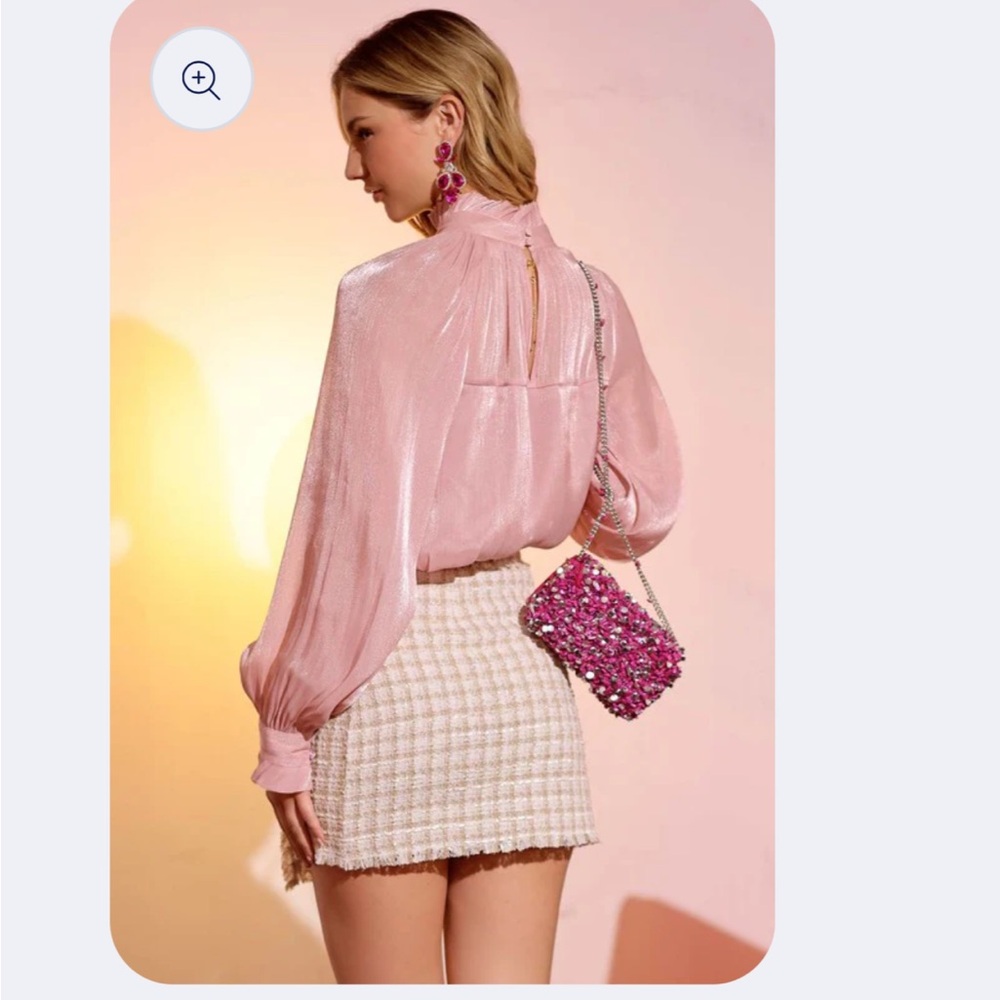 Blu Pepper Soft Pink Blouse